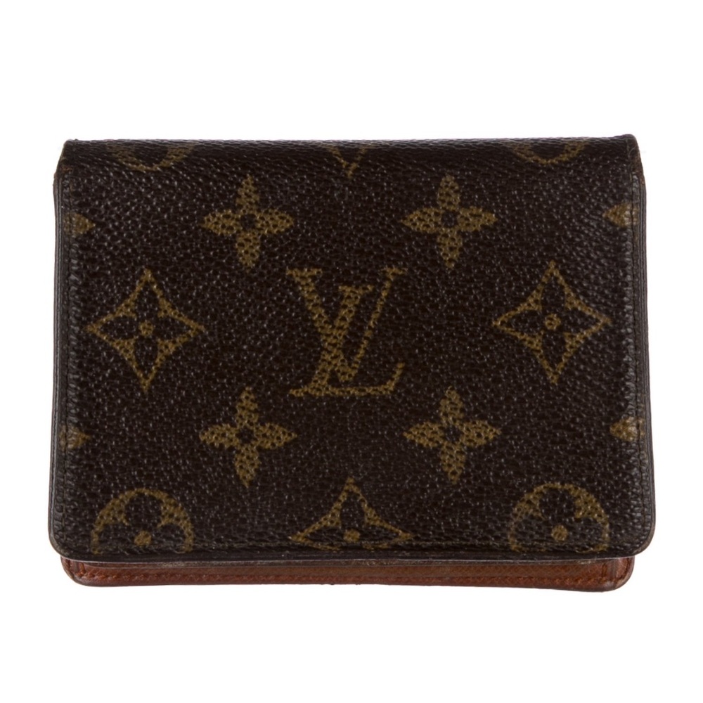 Louis Vuitton LV Monogram Coated Canvas Porte-Billets Carte Bleue